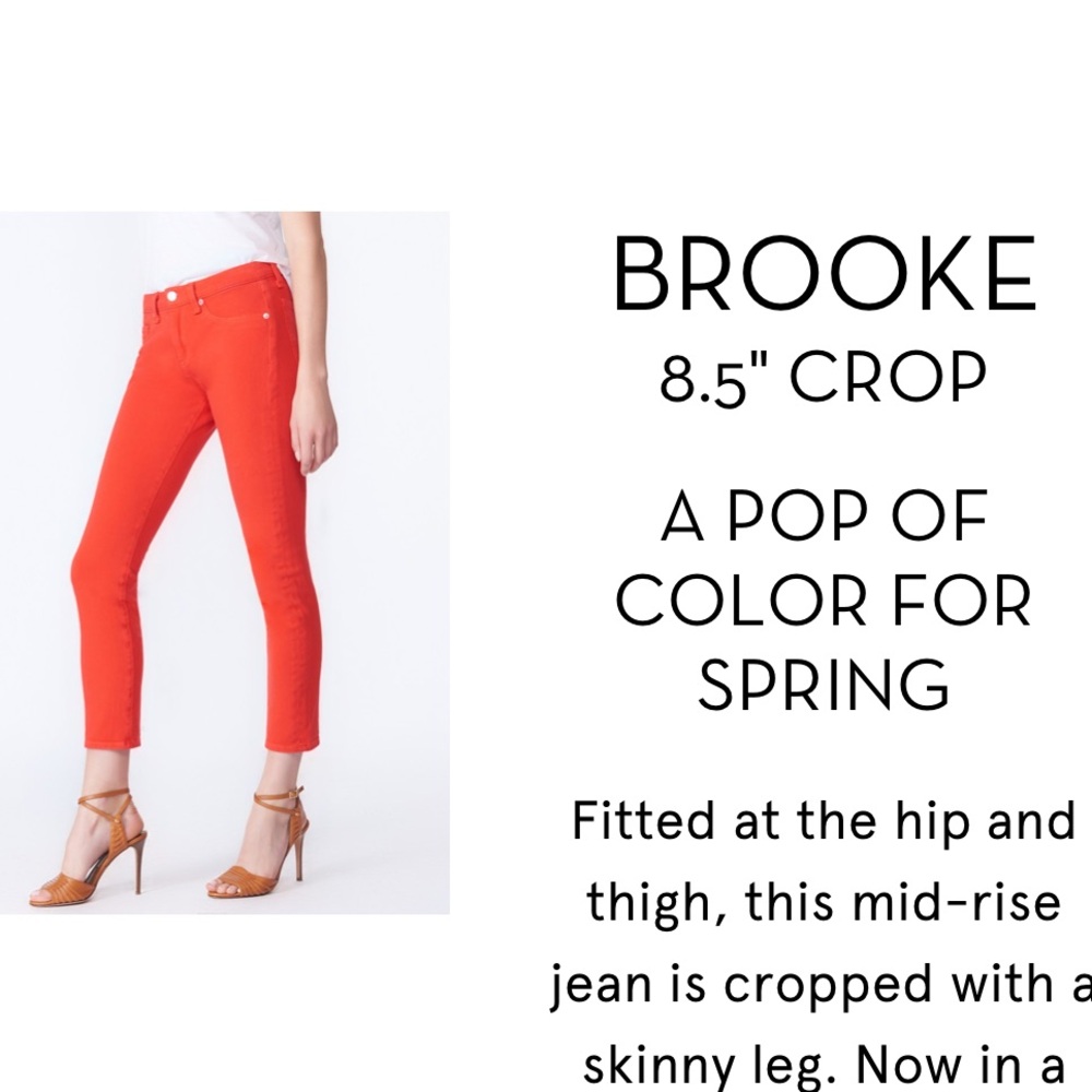 Veronica Beard Brooke Stretch Crop Jeans size 27